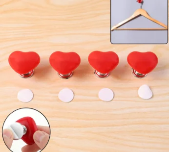 Heart-Shaped Toilet Flush Button – Stylish & Durable 4 Pc Set