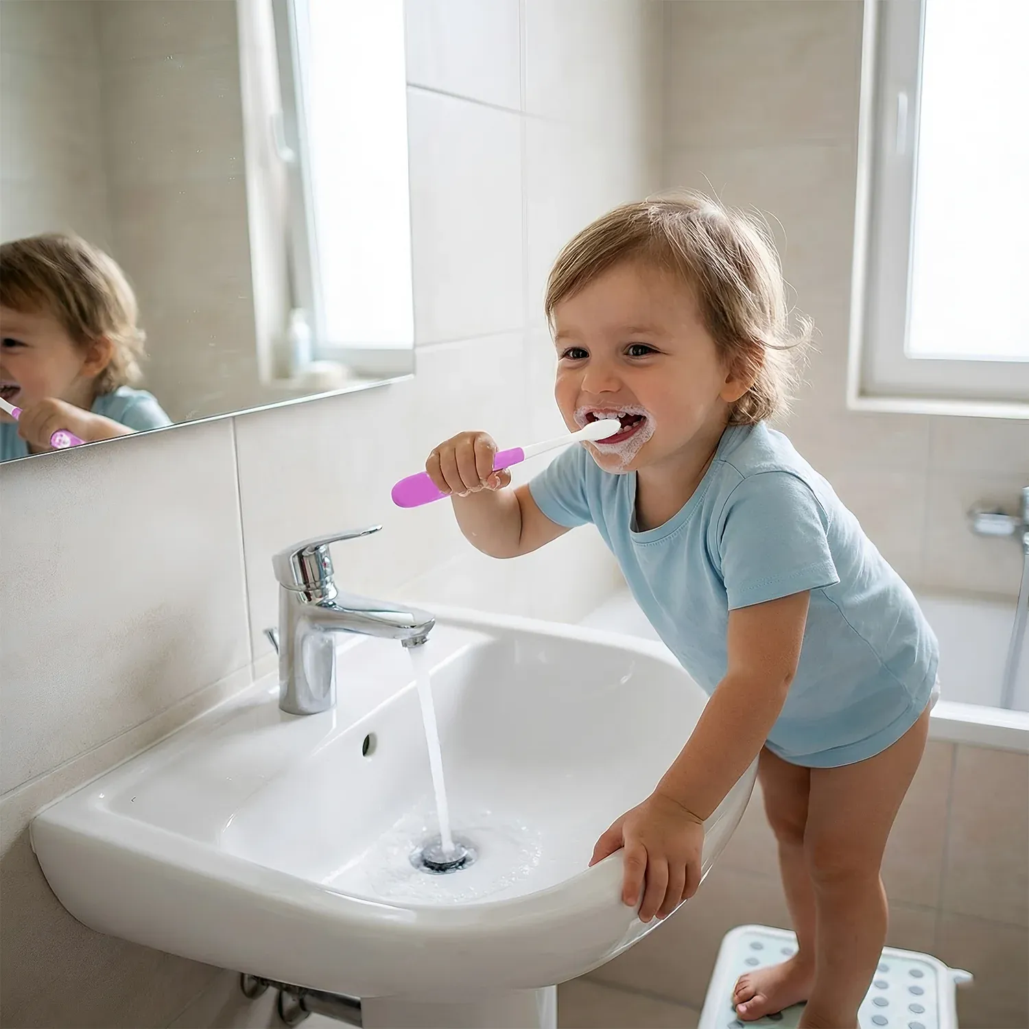 Kids Toothbrush and Bike Toy Set - Detailed Feature View 5