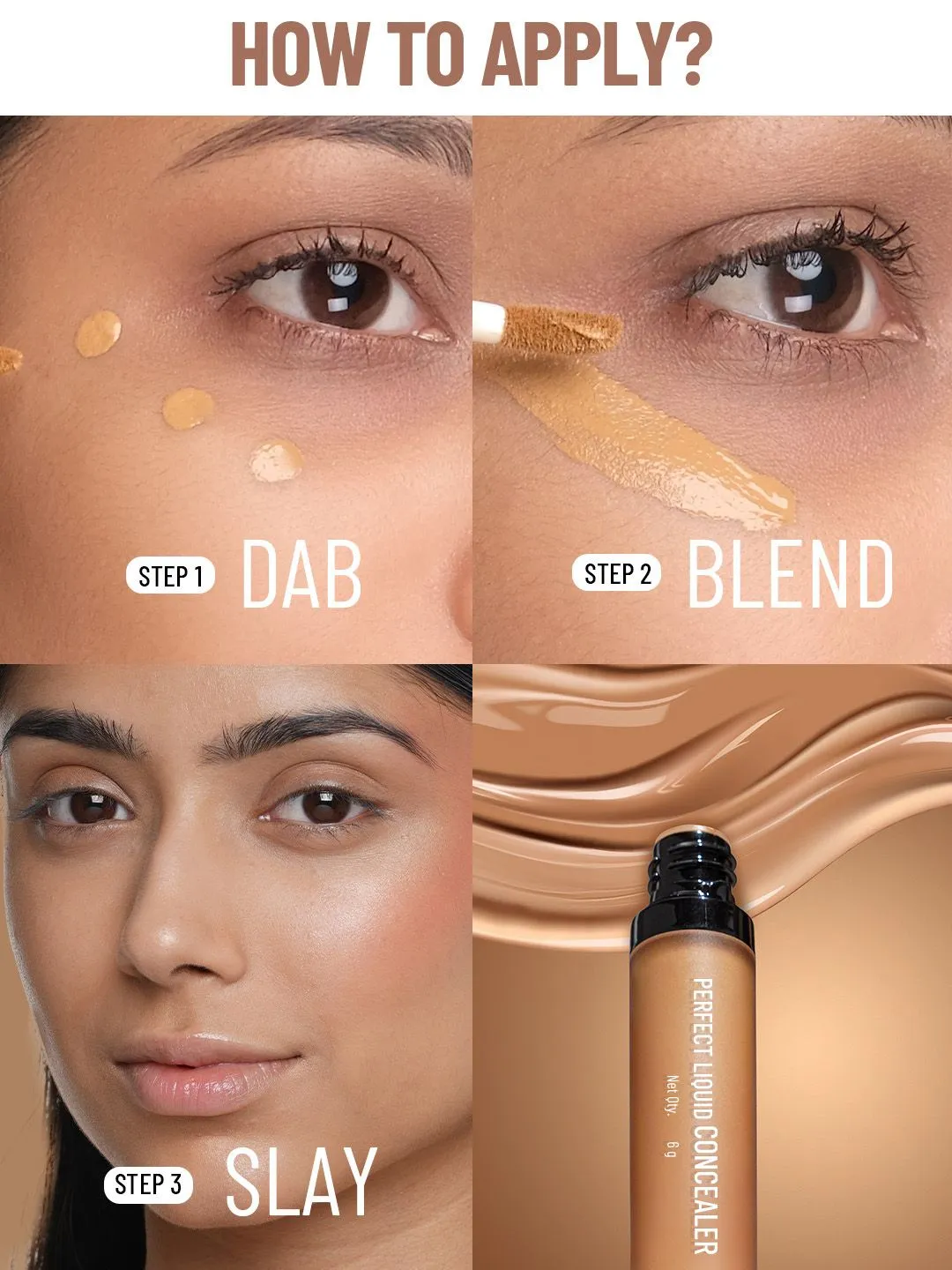 SWISS BEAUTY Liquid Concealer - Clair Moyen 06 - Detailed Feature View 3