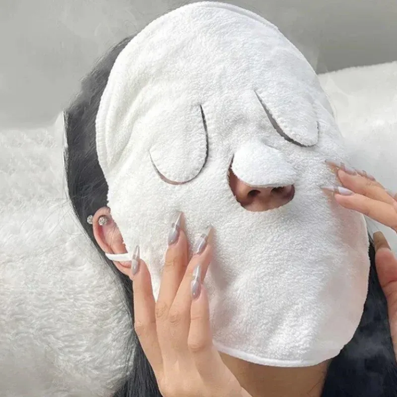 Hot Compress Face Towel – Reusable Spa Towel for Cold & Hot Facial Compress and Steaming (Pack of 1) - Detailed Feature View 2