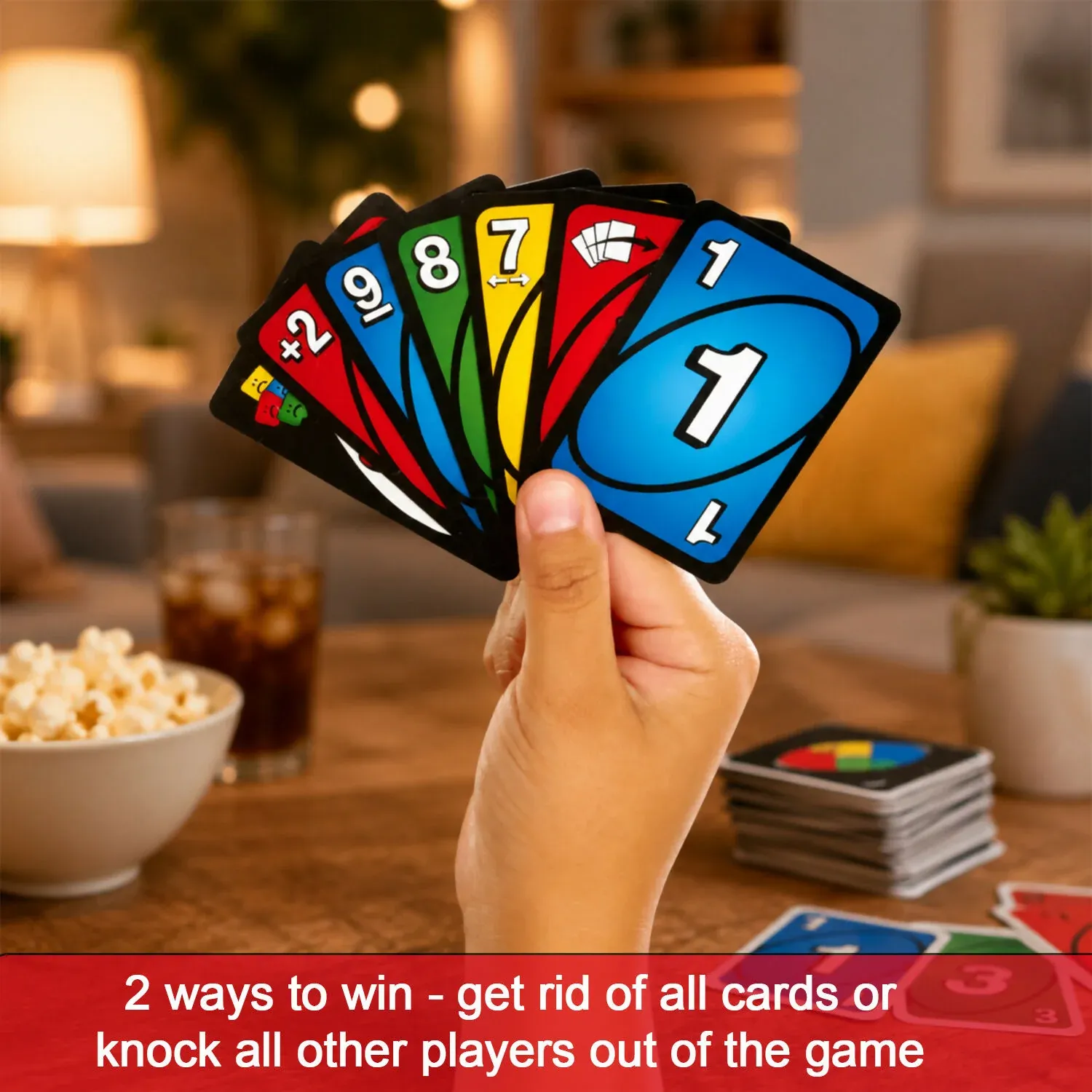 UNO Show ’Em No Mercy Card Game, Extreme Family Party Game - Detailed Feature View 3