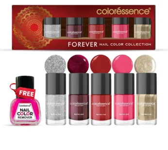 Coloressence Forever Quick Dry Nail Paint Kit With Bridal & Festive Shades – 6 ml each