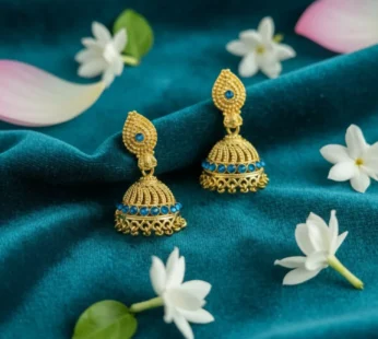 Elegent Golden Earrings For Women & Girl Traditional Jewellery Stylish Fancy Jhumka Earrings