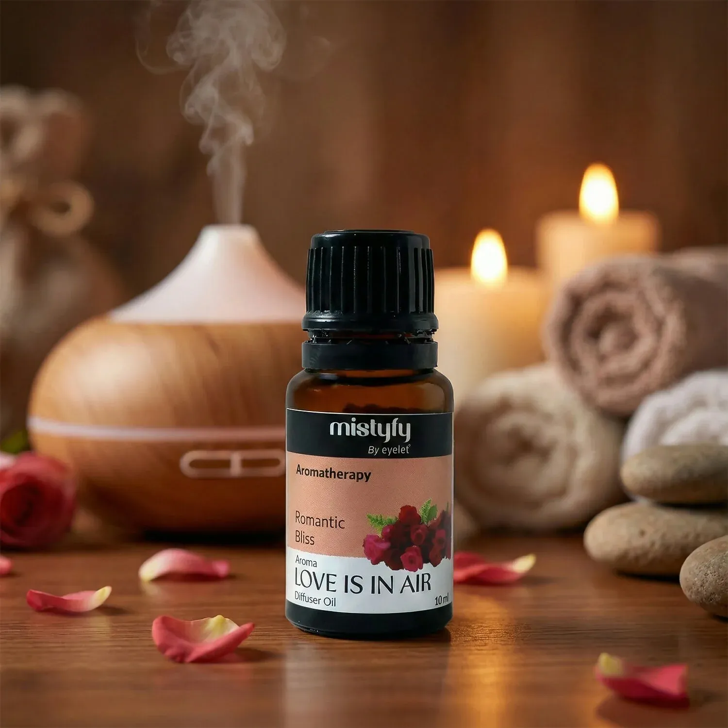 Eyelet Love Is In Air Aroma Diffuser Oil, Romantic Bliss Fragrance & Aromatherapy (10Ml) - Detailed Feature View 5