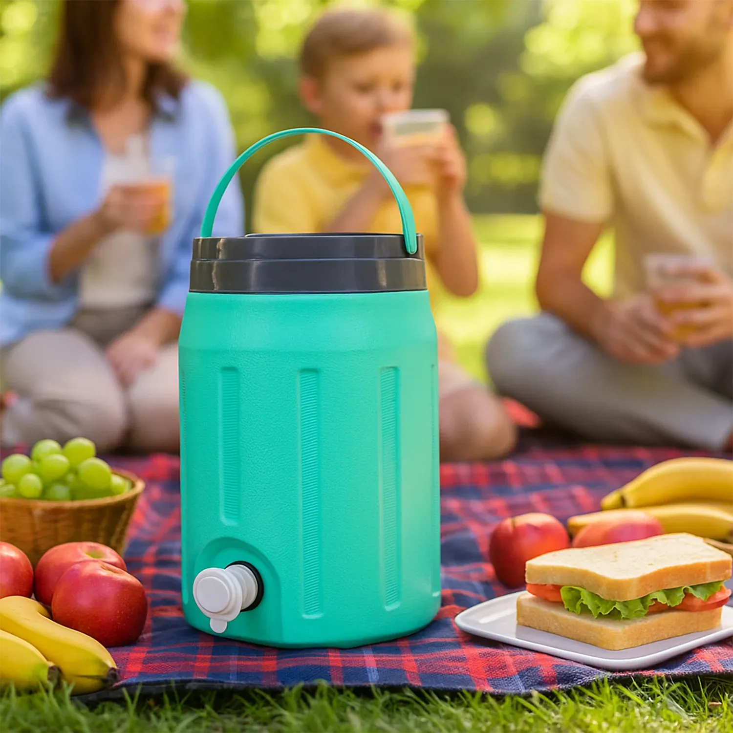 Insulated Water Jug 5.5L – Keeps Water Cool & Fresh - Detailed Feature View 5