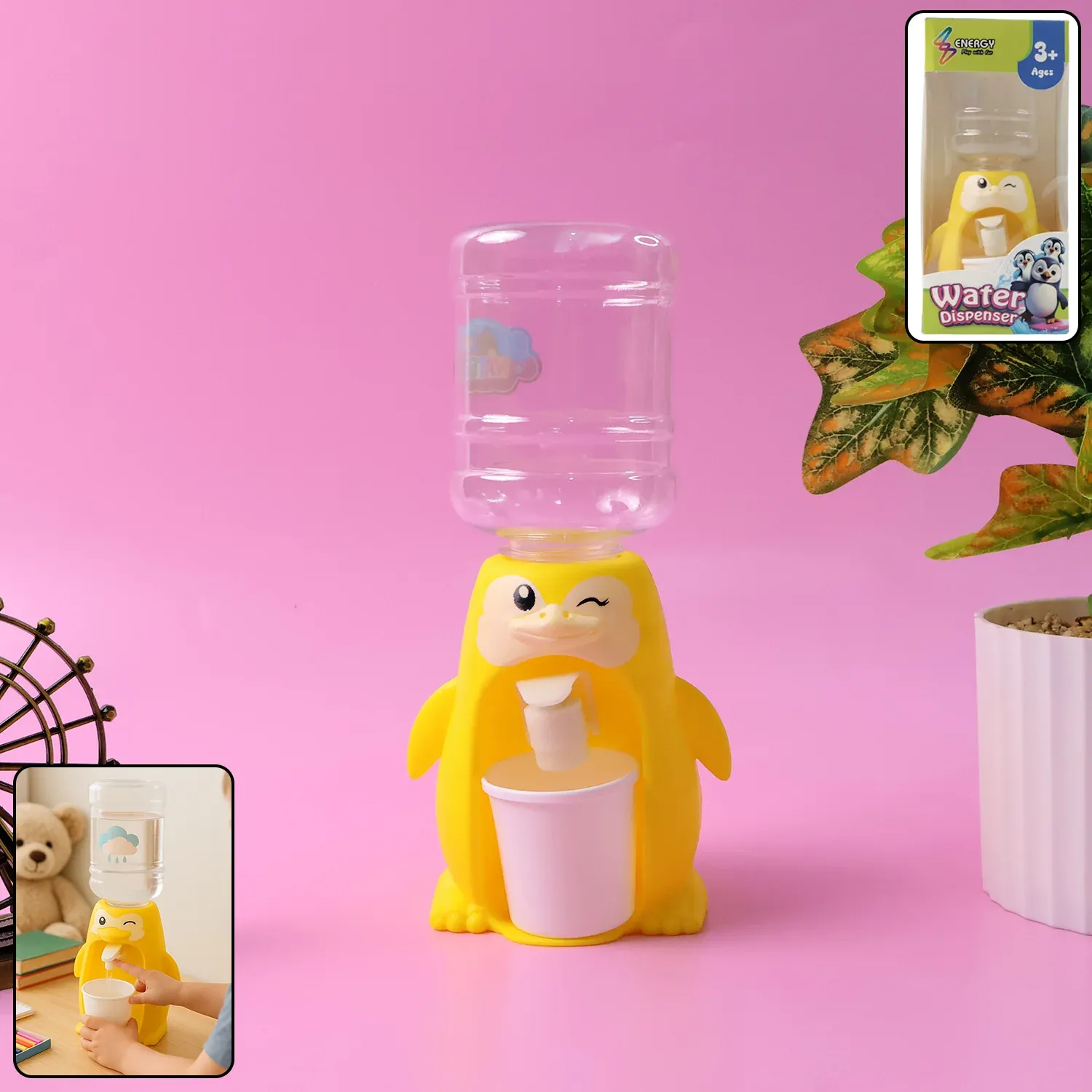 Premium Kids Water Dispenser Toy – Manual Tap with Refillable Bottle - Buy Online at Alikart