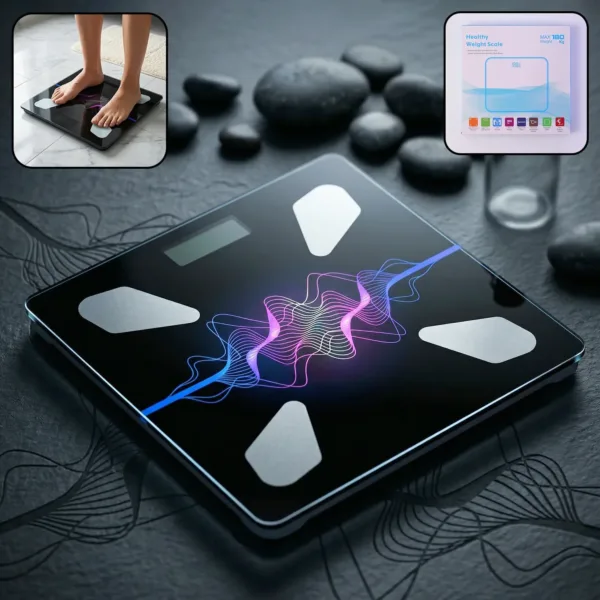 Digital Weighing Scale – Accurate Body Weight with LCD | VelvaBloom