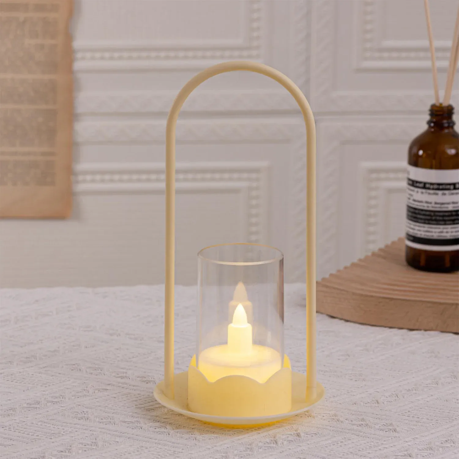 Flameless LED Candle Set – Big Wind Light Style Decorative Glow - Detailed Feature View 5
