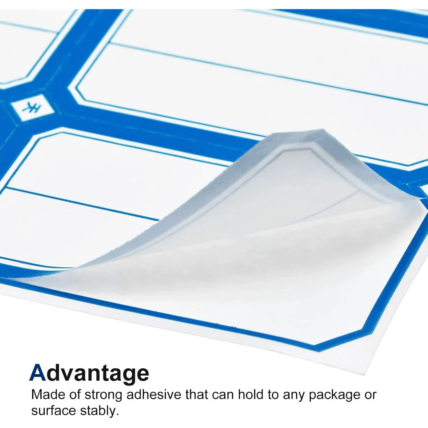 10 Sheets Red & White Self-Adhesive Shipping Label Stickers - Detailed Feature View 3
