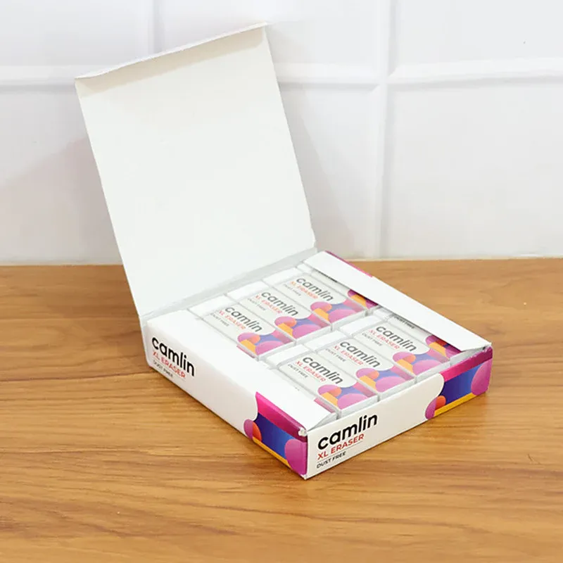 Camlin XL Dust-Free Eraser 20-Piece Pack for School & Office - Detailed Feature View 2