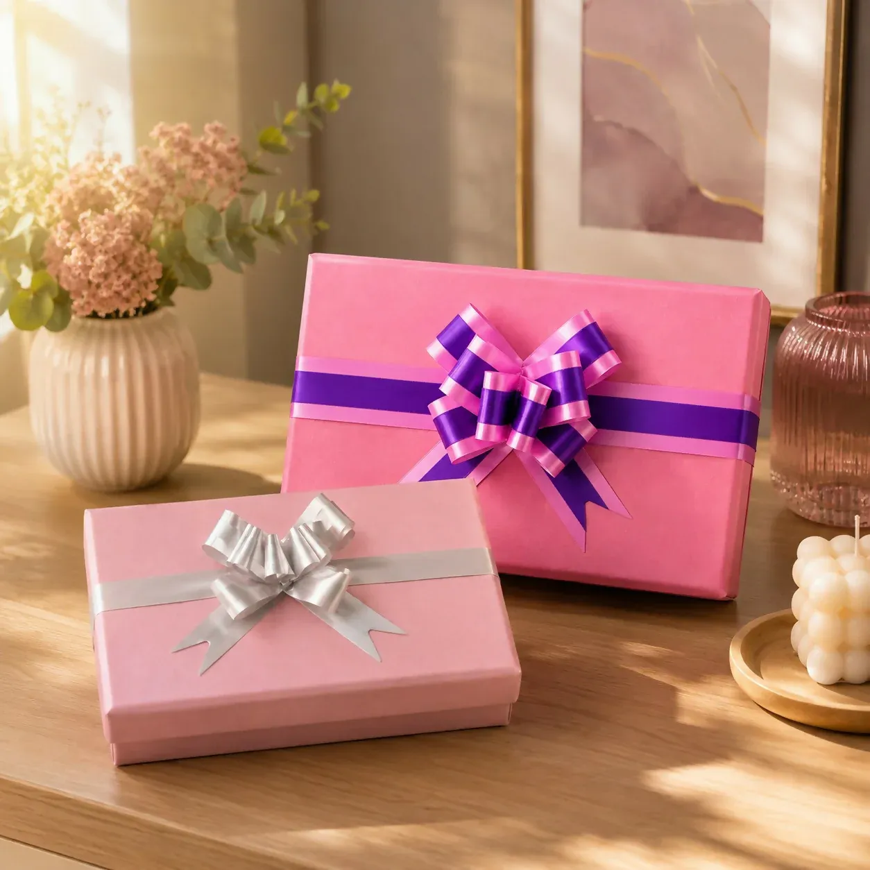 Premium Decorative Ribbon Set for Bouquets & Gift Wrapping – 10 pcs - Buy Online at Alikart