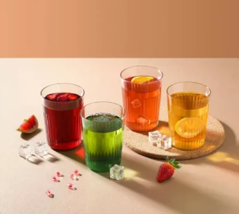 Premium Unbreakable Plastic Glass Set 300ml (6 Pieces)