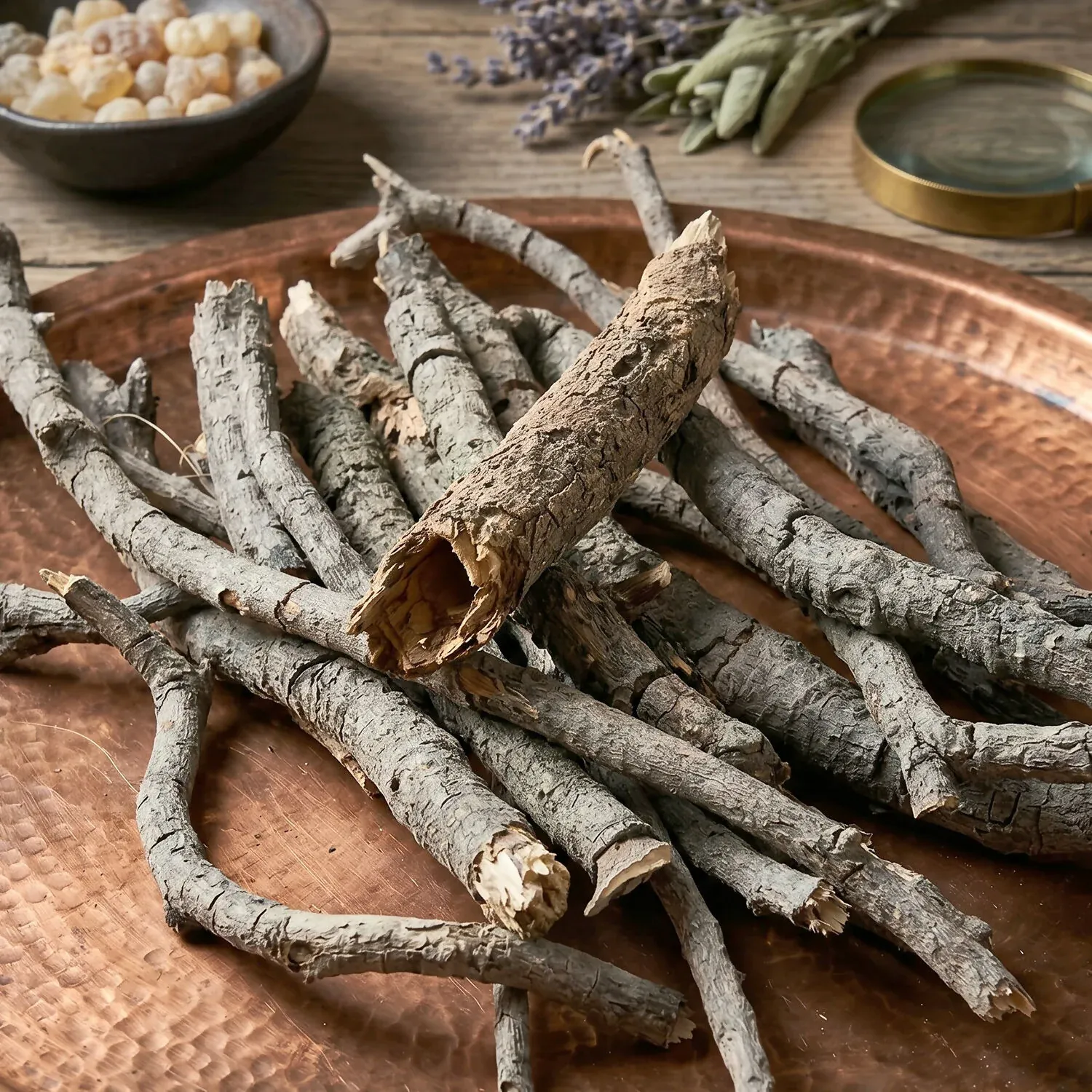 Natural Havan Wood Sticks for Puja Rituals Samidha Sacred Fire Wood (1 Kg) - Detailed Feature View 3