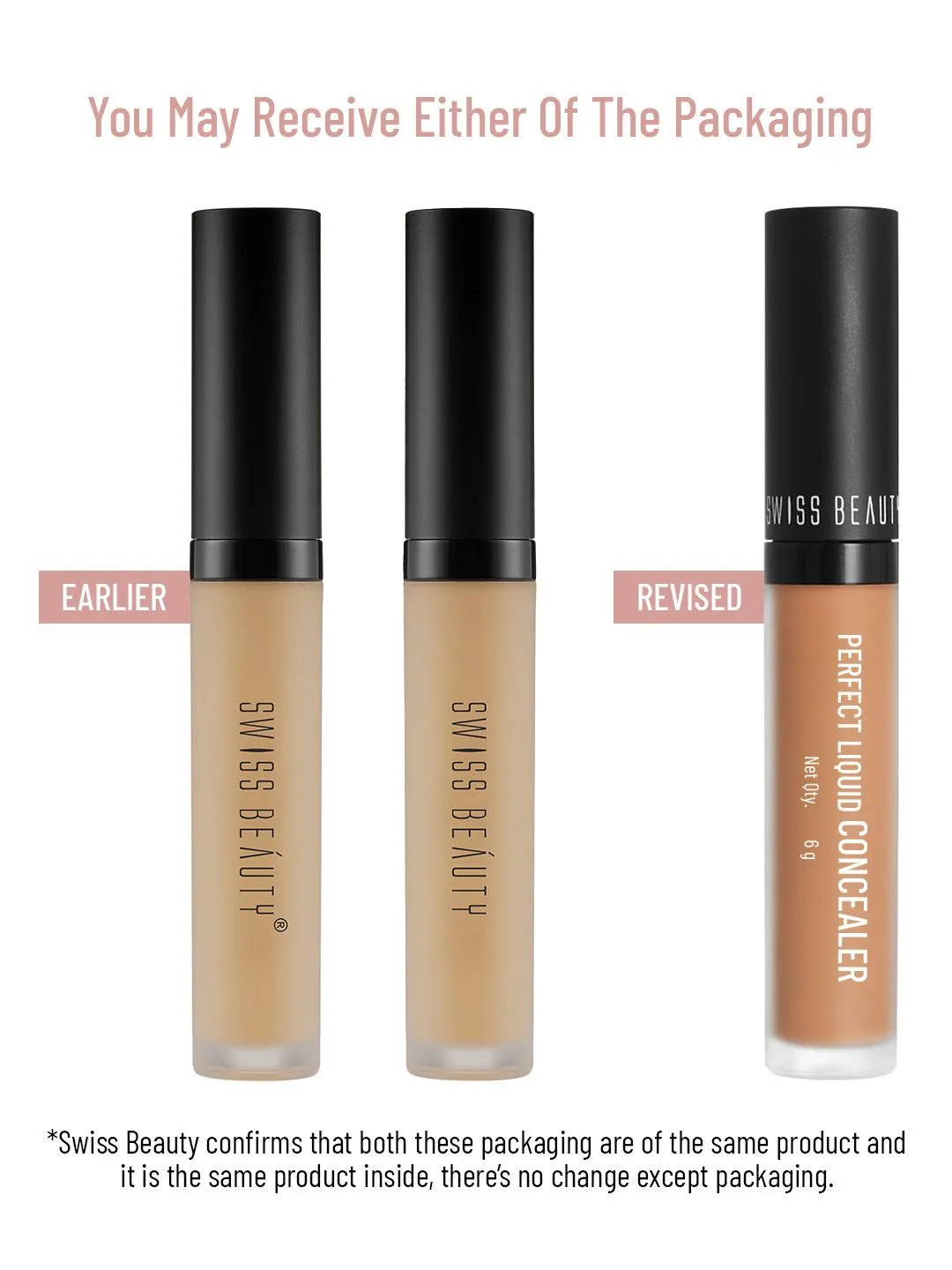 SWISS BEAUTY Liquid Concealer - Clair Moyen 06 - Detailed Feature View 7