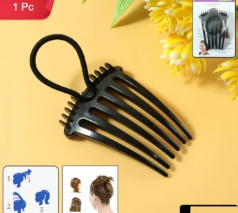 Volumizing Hair Bun Comb Clip for Easy Styling & Puffs