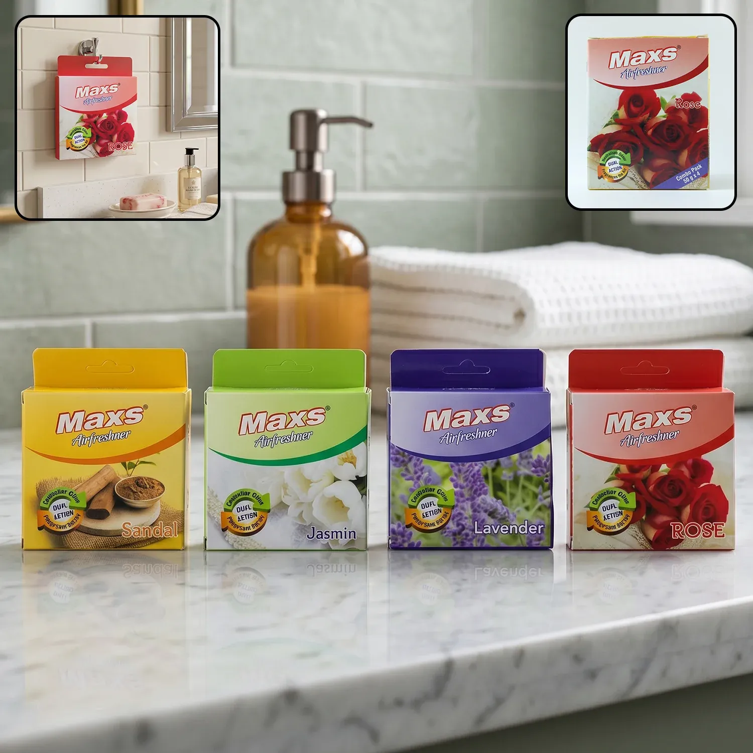 Premium Air Freshener Blocks – Long-Lasting Fragrance & Odor Control - Buy Online at Alikart