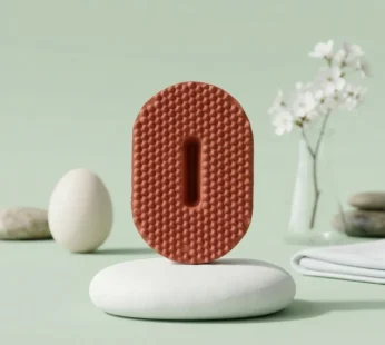 Terracotta Clay Foot Scrubber – Natural & Ergonomic Design for Healthy Feet