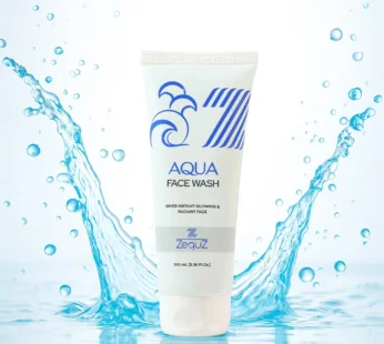Zequz Aqua Face Wash 100ml – Hydrating Daily Cleanser