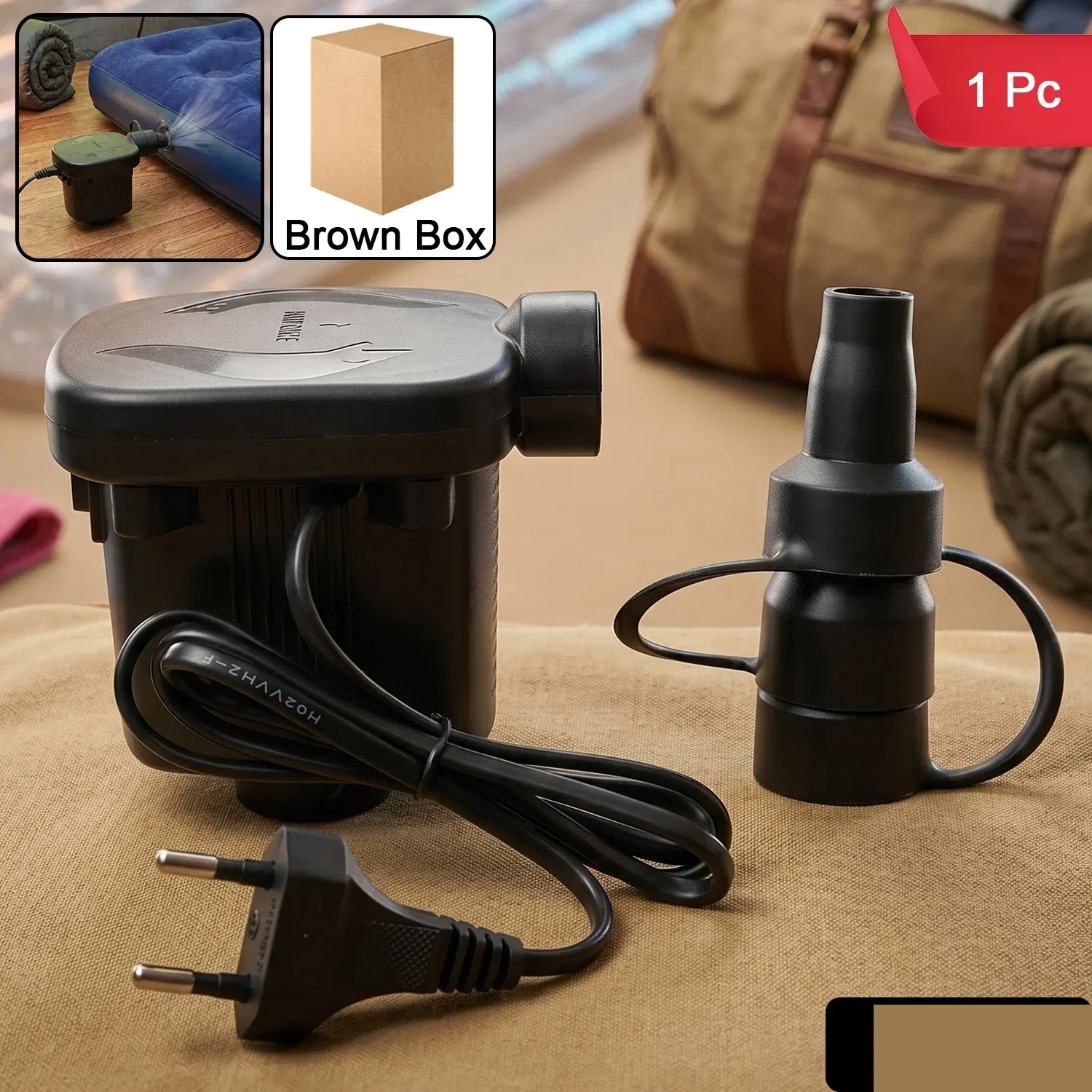 Electric Air Pump Fast Inflator Deflator for Inflatables - Detailed Feature View 1