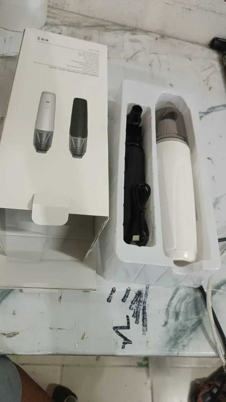 Cordless Rechargeable Mini Handheld Vacuum Cleaner Set with 5 Nozzles - Detailed Feature View 6