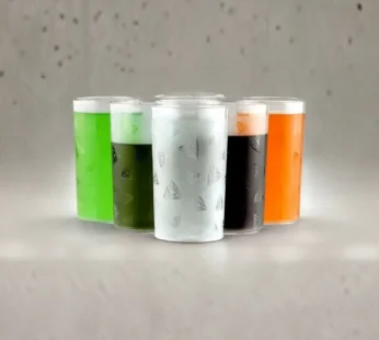 Diamond Plastic glass (pack of 6)