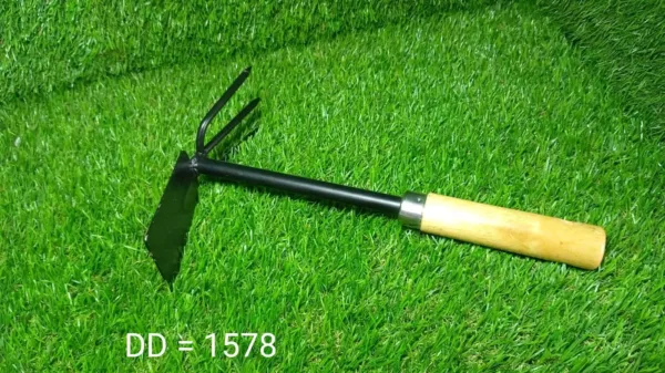 2-in-1 Double Hoe – Carbon Steel Gardening Tool | ToolMate Pro