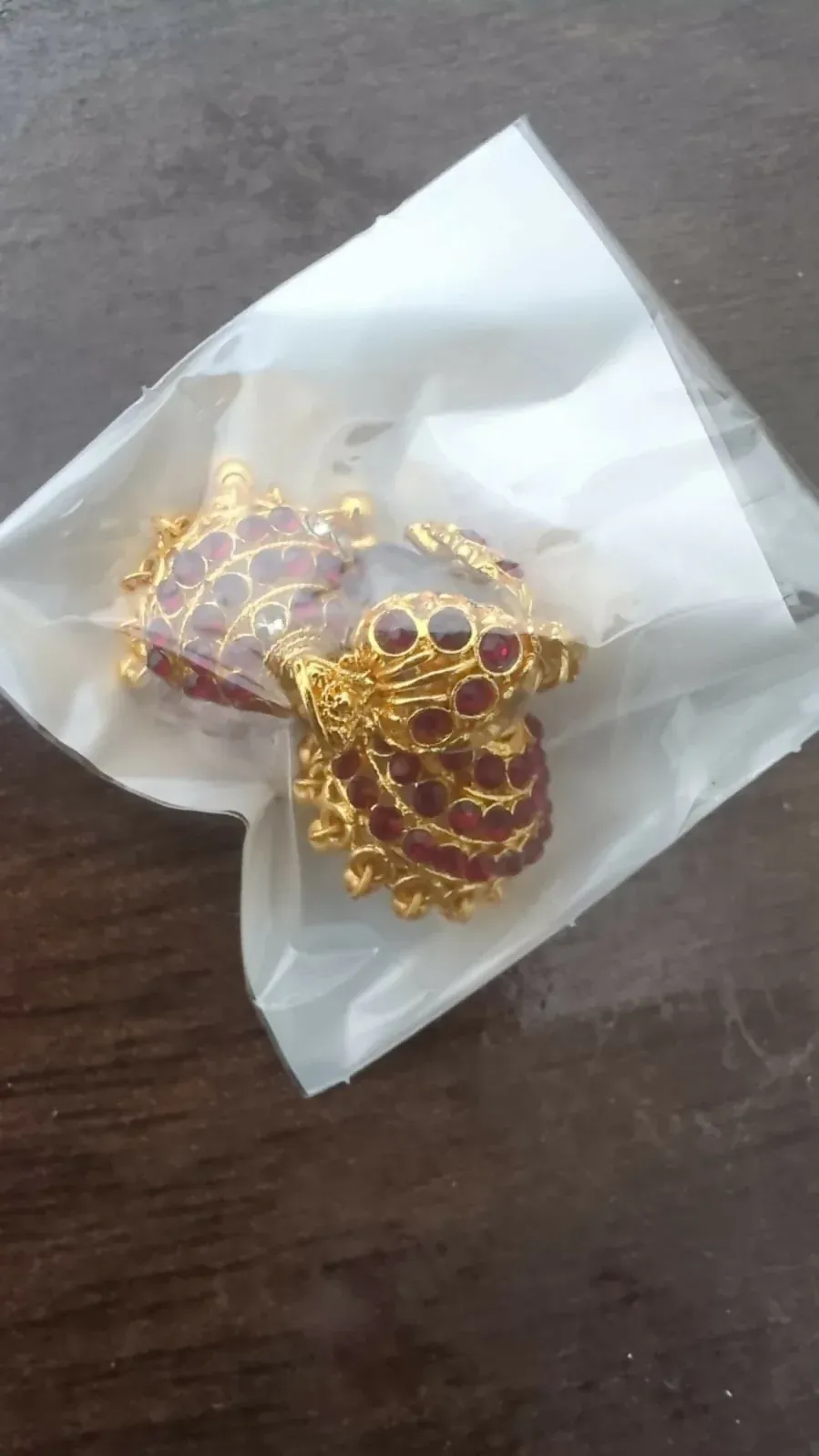 Trendy Gold Plated Jhumki Earrings | Party & Function Wear - Detailed Feature View 4