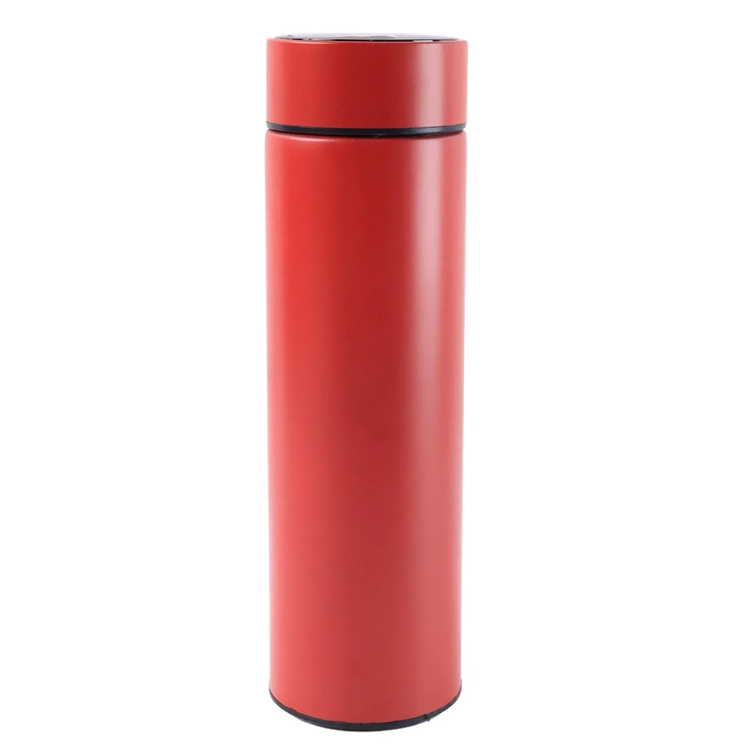 Red Smart Vacuum Insulated Water Bottle with LED Display - 500ML - Detailed Feature View 4
