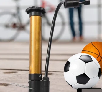 Hand Air Pump – Portable Metal Ball Inflator for Sports | FitFuzion