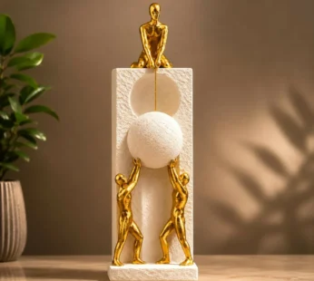 Modern Abstract Human Sculpture – Artistic Home & Office Decor