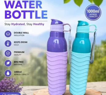 Double Wall Insulated Water Bottle – Keeps Drinks Hot & Cold