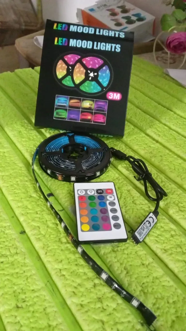 RGB LED Strip Lights – 3M Multi-Colour USB with Remote | Indo Glow - Detailed Feature View 7