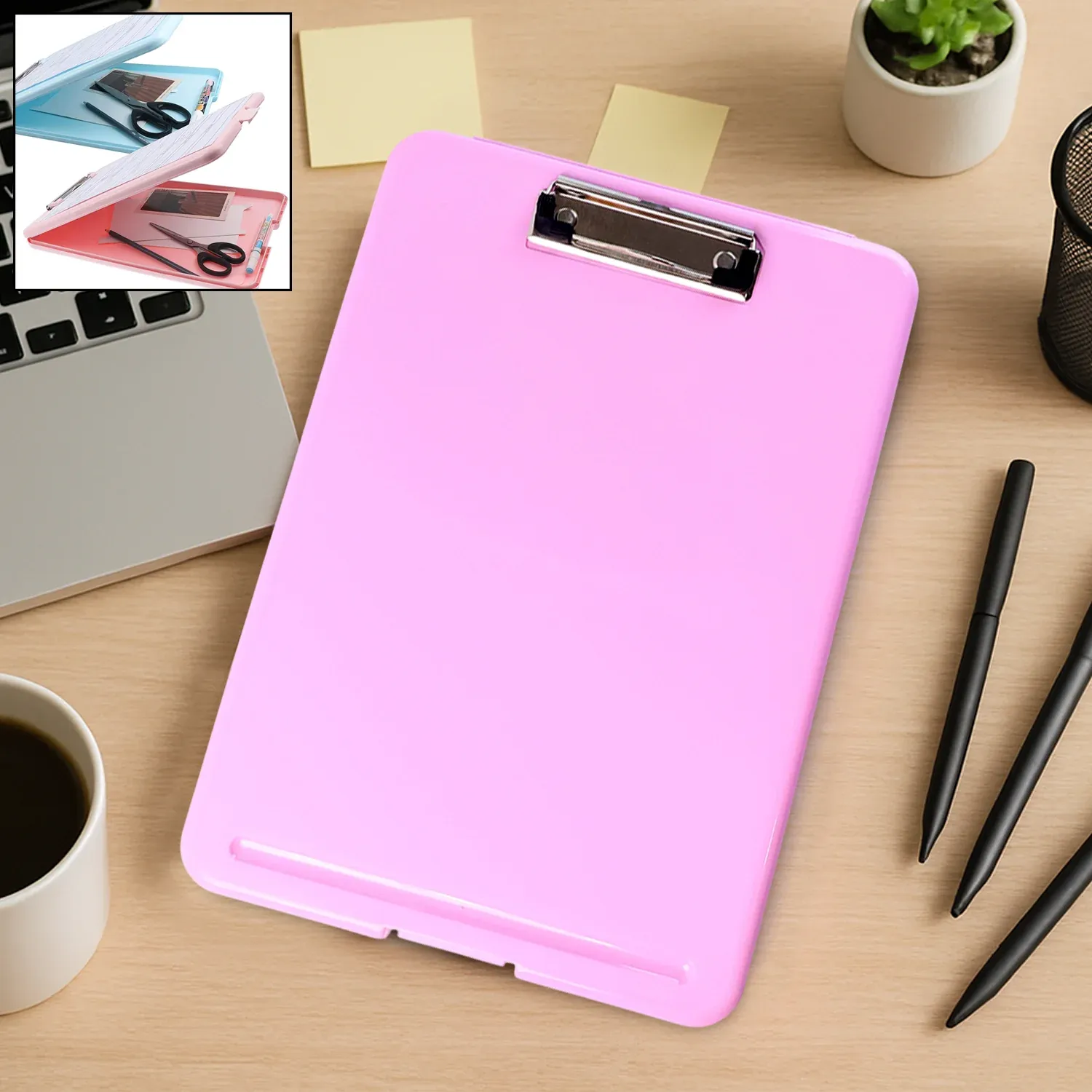 Premium A4 Size Hard Plastic Clipboard File Folder (1 Pc) - Buy Online at Alikart