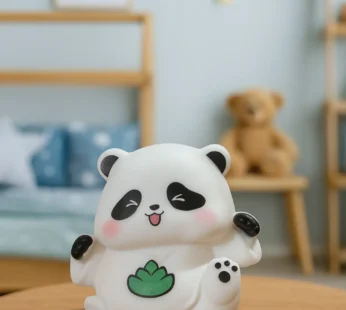 Cute Mini Panda Figurine – Soft Decorative Collectible Toy