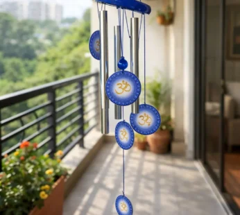 Om Symbol Wind Chime for Balcony, Home Entrance & Meditation Decor
