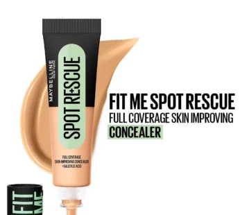 Maybelline New York Fit Me Spot Rescue Full Coverage Concealer 15ml – Acne Safe – Shade 45
