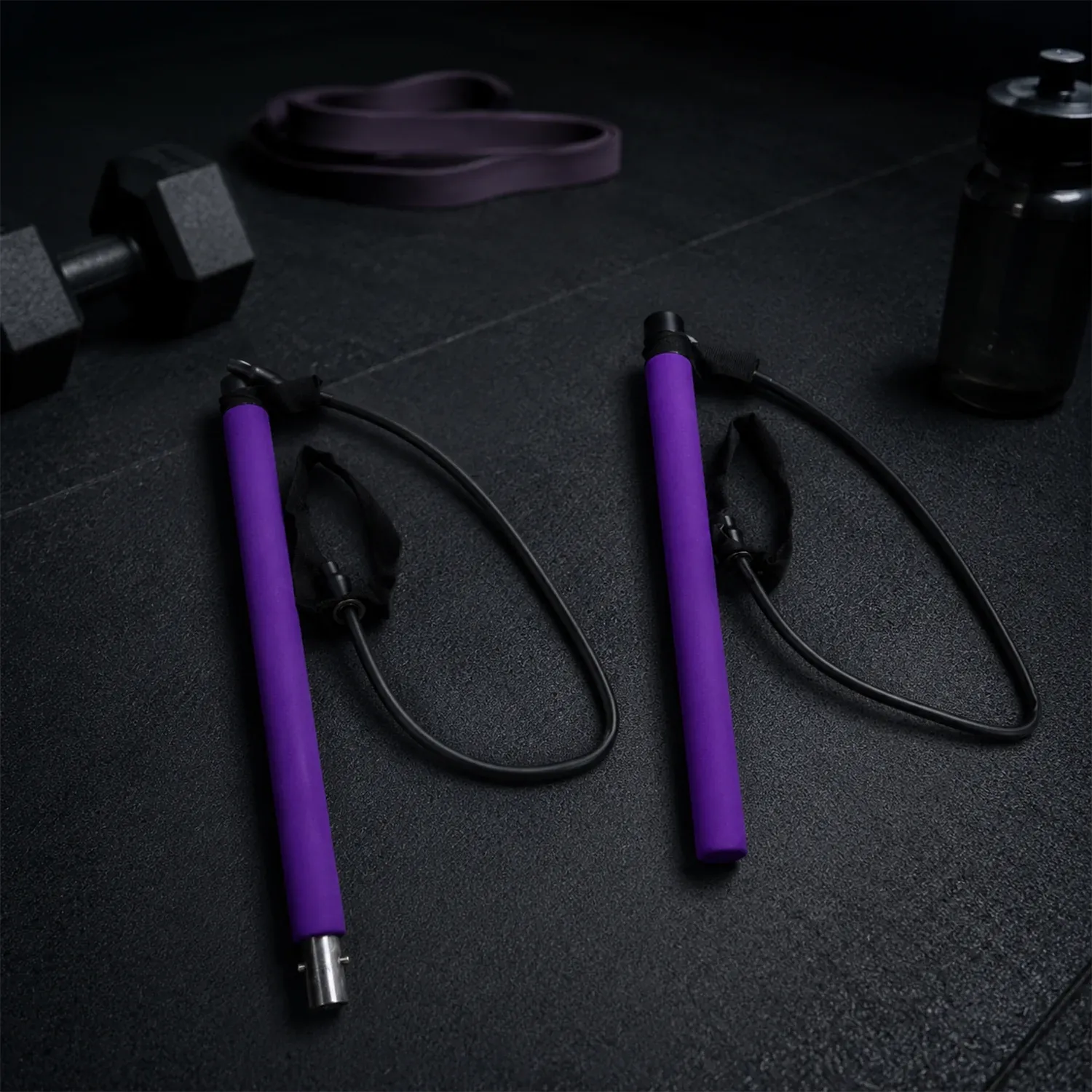 Pilates Bar with Resistance Bands – Full-Body Home Workout Kit - Detailed Feature View 6