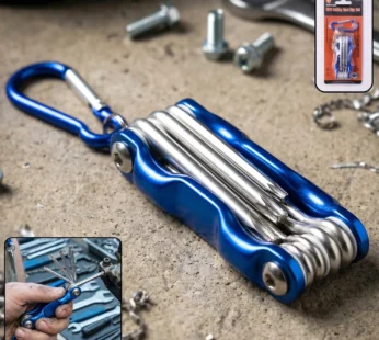 8-in-1 Portable Foldable Cycling Bike Repair Multi Tool Kit