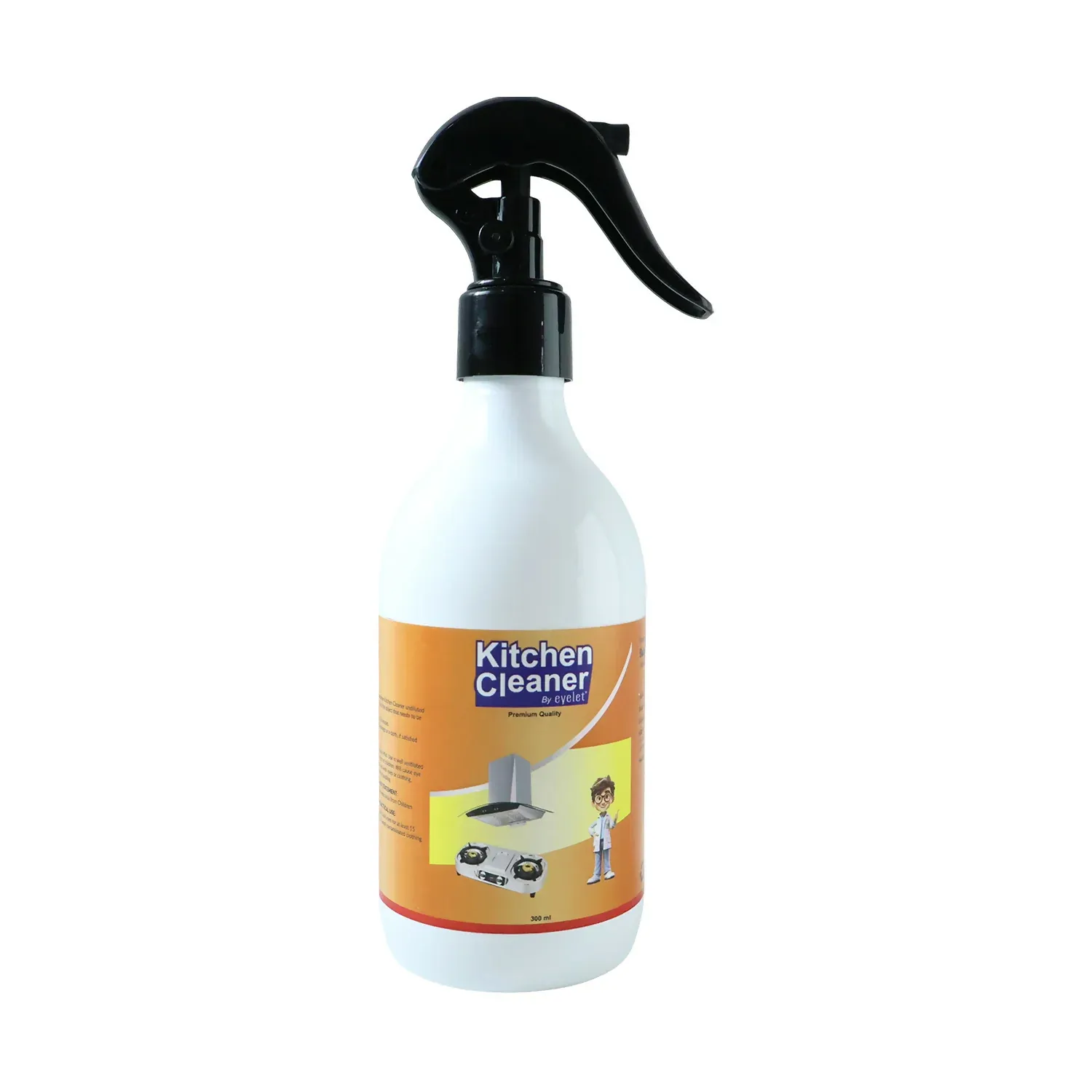 Eyelet Kitchen Cleaner 300ml – Grease & Oil Stain Remover - Detailed Feature View 4
