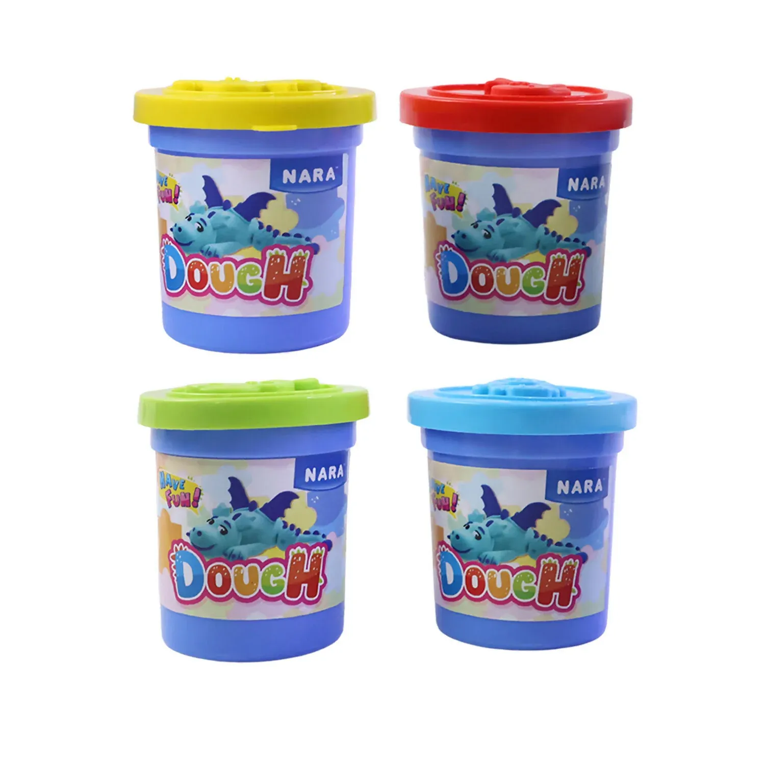 NARA Kids Soft Colorful Dough Clay Set for Creative Play and Learning Activity Kit - Detailed Feature View 4
