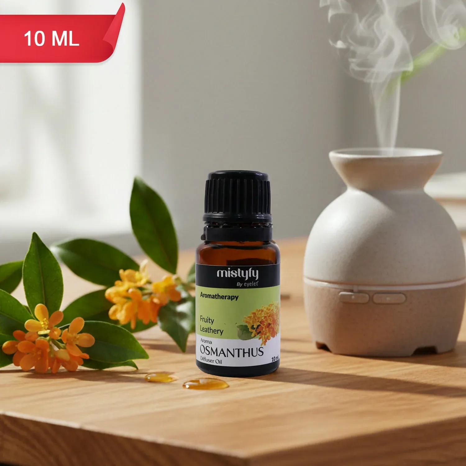 Premium Eyelet Aromatherapy Diffuser Oil for Humidifier – Osmanthus Fruity Leathery Aroma (10Ml) - Buy Online at Alikart