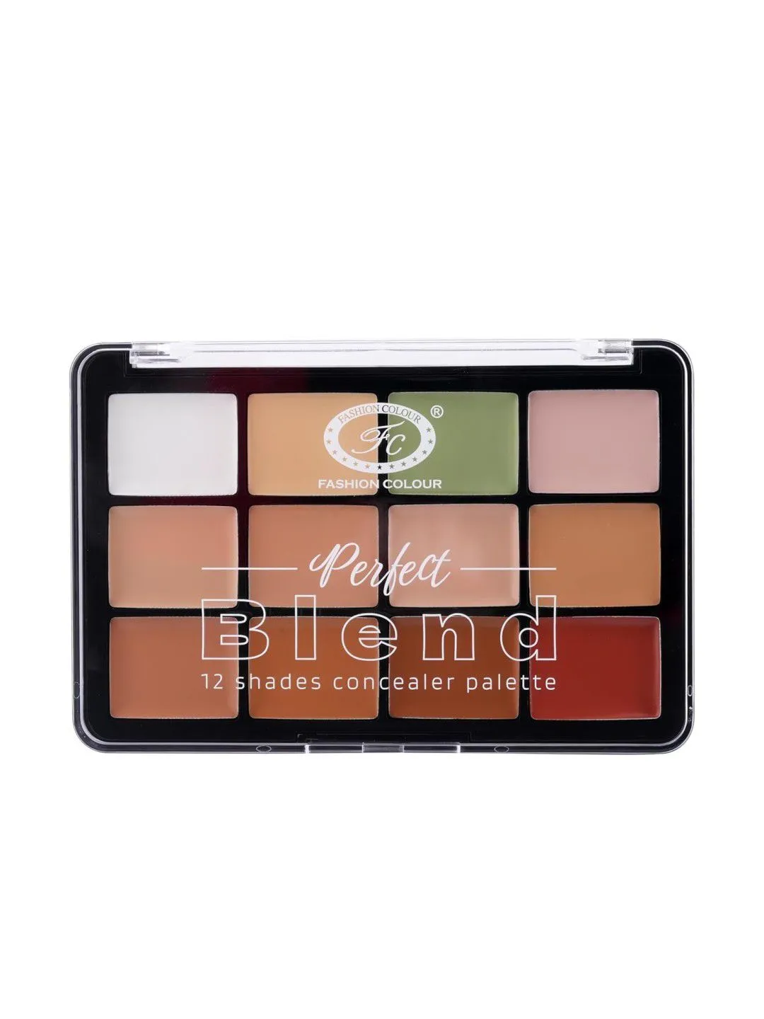 Fashion Colour Perfect Blend 12 Shades Concealer Palette - Shade FCPC01 - Detailed Feature View 3