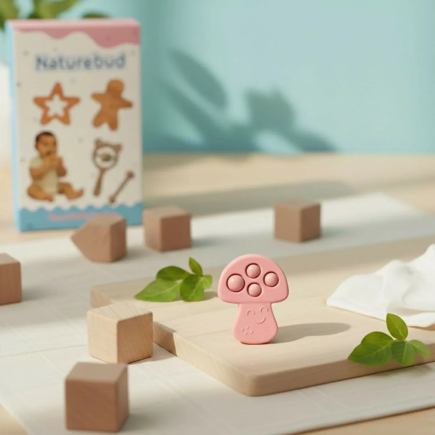 Pop It Tree shaped baby teether - Detailed Feature View 2