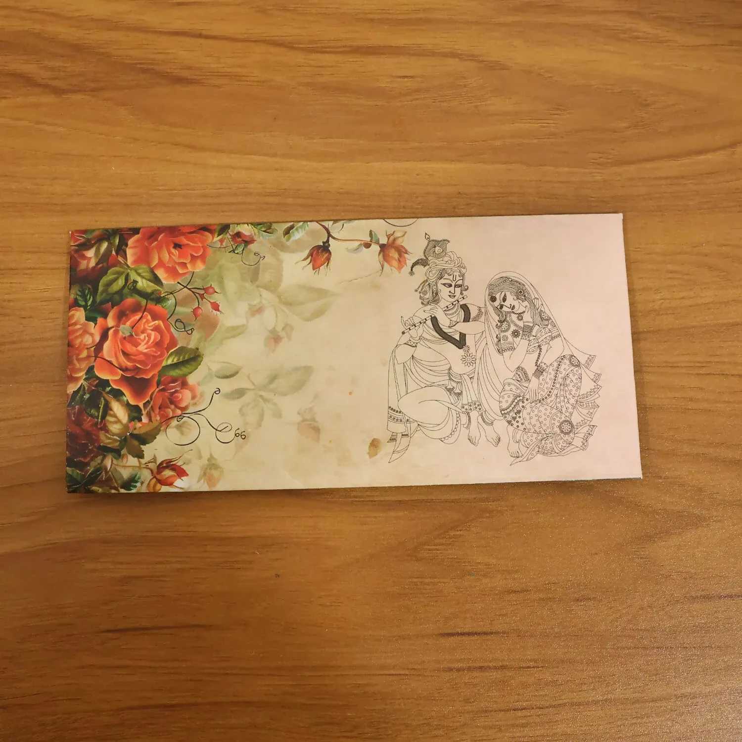 Designer A4 Size Money Gift Envelopes with Peacock Feather & Floral Patterns for Wedding, Festive & Cash Gifting – Pack of 10 - Detailed Feature View 6