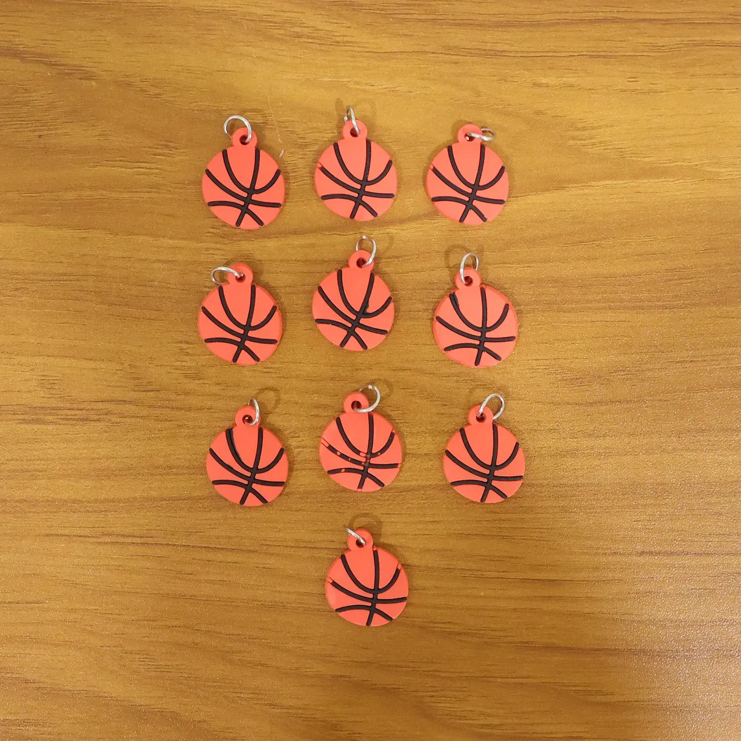 Basketball Keychain Set – Sporty and Stylish Accessories for Keys and Bags - Detailed Feature View 6
