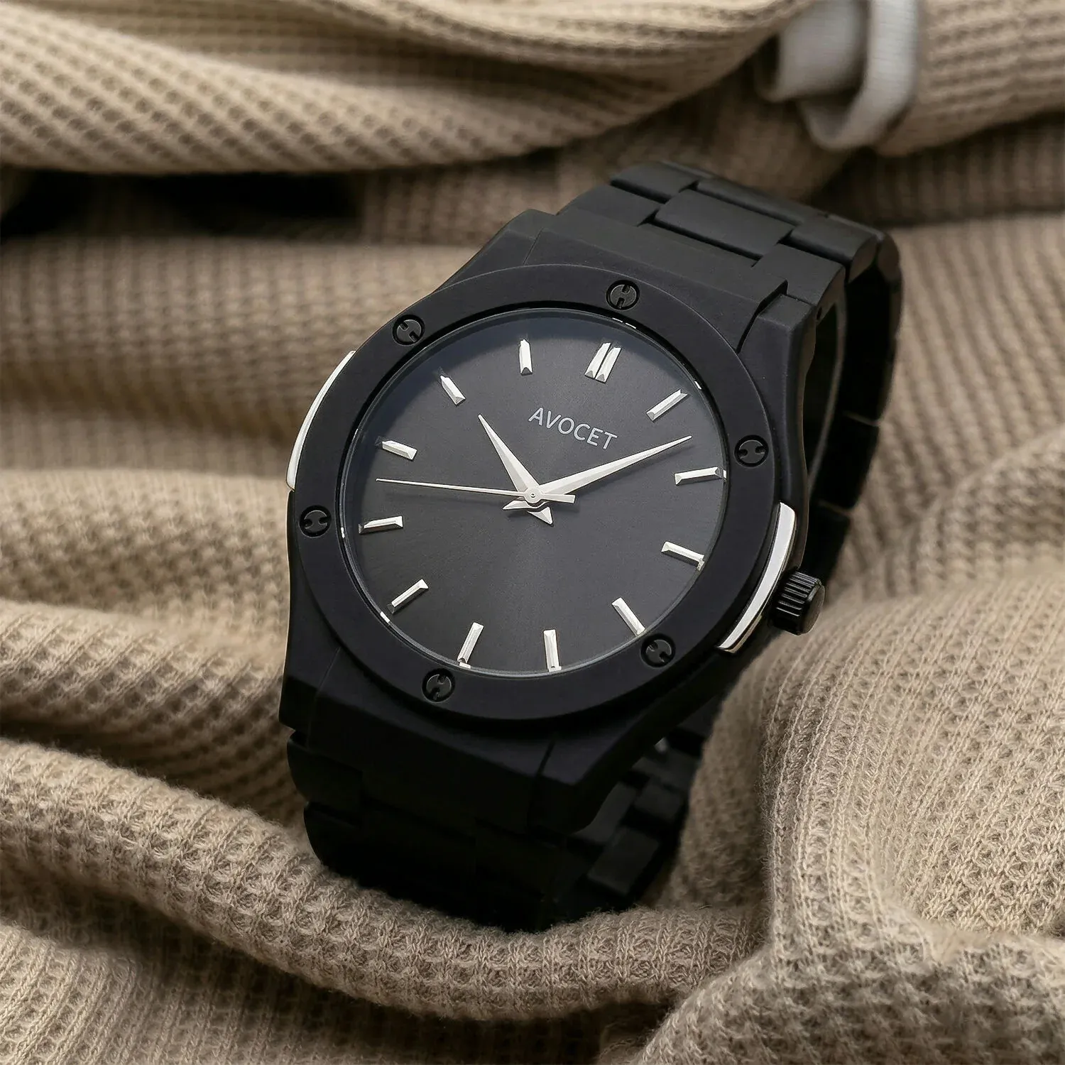Premium Premium Black Analog Wrist Watch with Stylish Dial & Durable Strap - Buy Online at Alikart