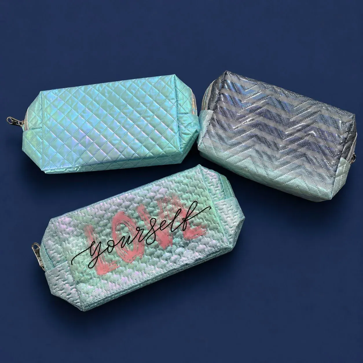 Premium Multipurpose Cosmetic & Stationery Organizer Pouch - Detailed Feature View 3