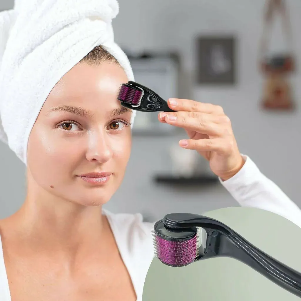 0.5mm Derma Roller with 540 Needles for Enhanced Skin Care - Detailed Feature View 5