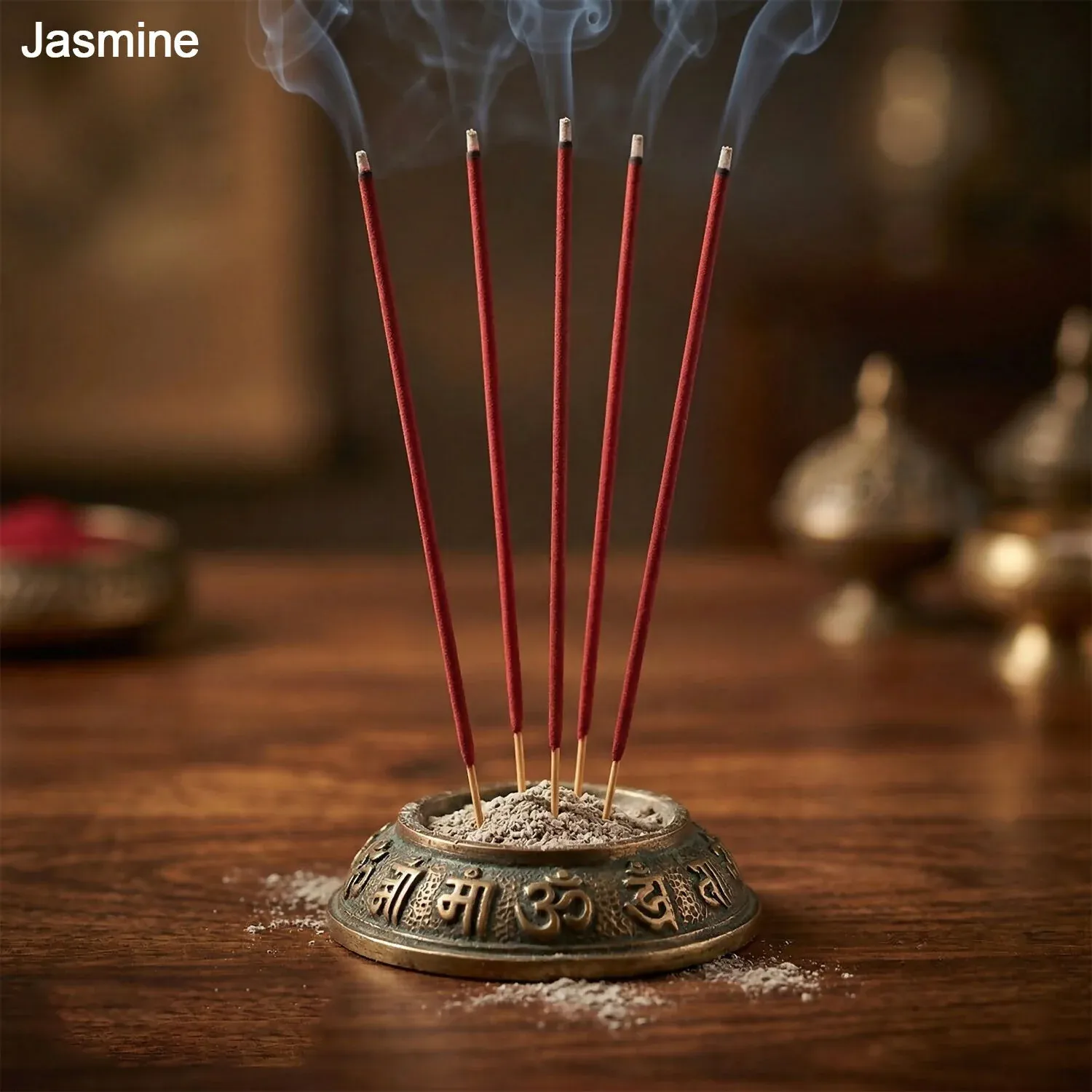 Premium Jasmine Incense Sticks – Charcoal-Free for Calm & Serenity - Buy Online at Alikart