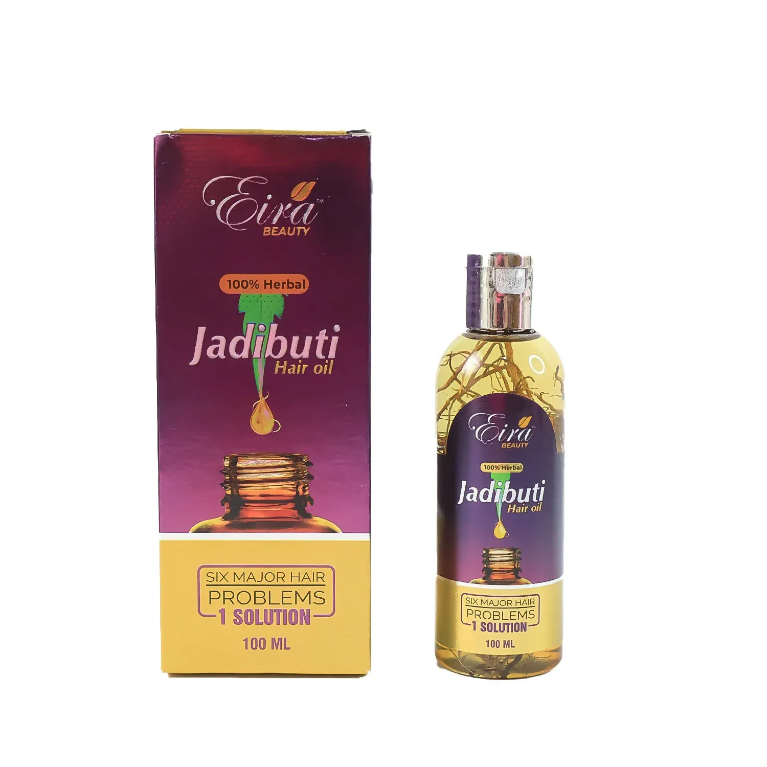 Eyelet Jadibuti Herbal Hair Oil 100ml – Tackles 6 Major Hair Issues - Detailed Feature View 4